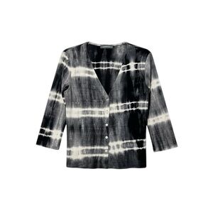 Alembika Tie-Dye Button Up Cardigan